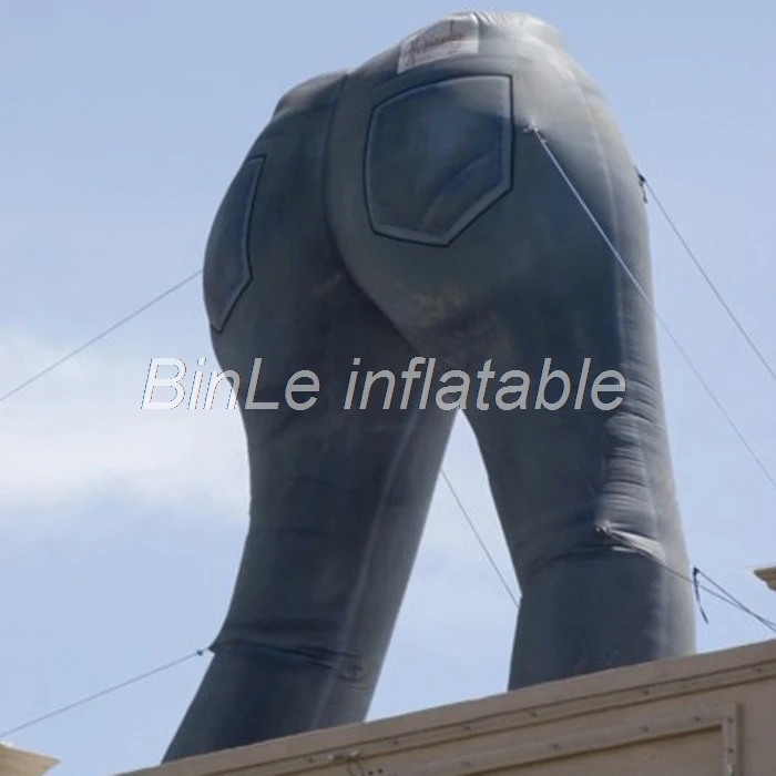

Custom giant inflatable jeans model inflatable trousers for advertising