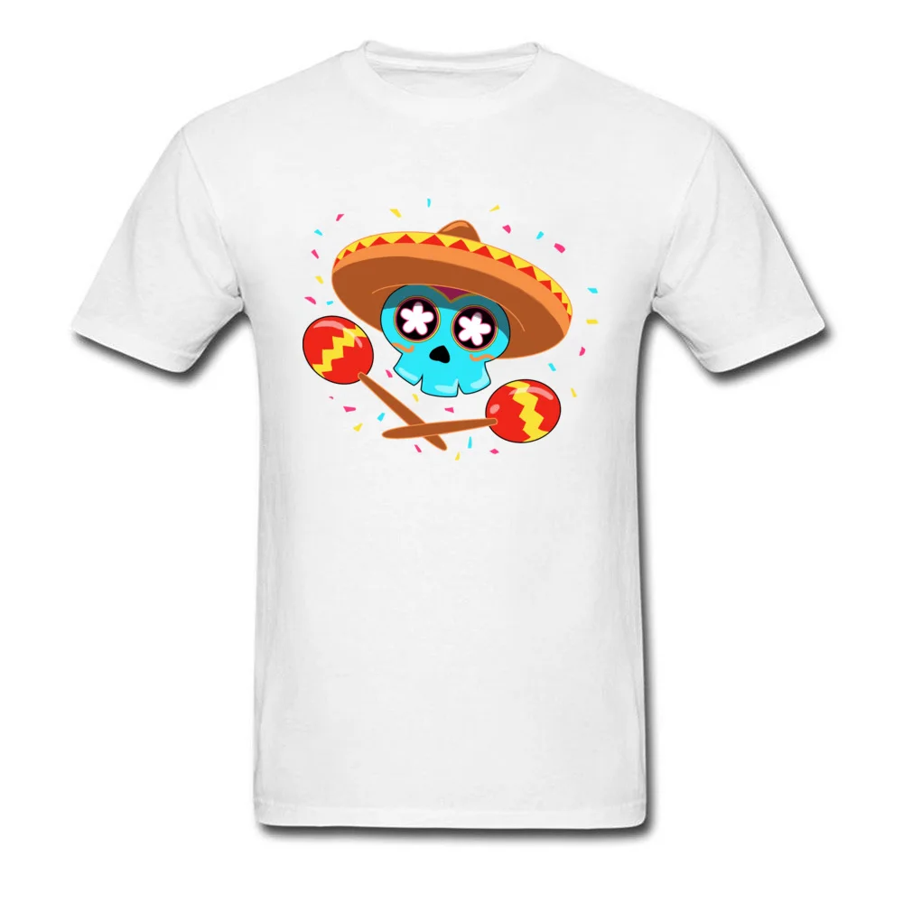 cross maracas 7315 Casual T Shirts for Men 100% Cotton Summer Fall Tops Shirt Clothing Shirt Short Sleeve New Arrival Crewneck cross maracas 7315 white