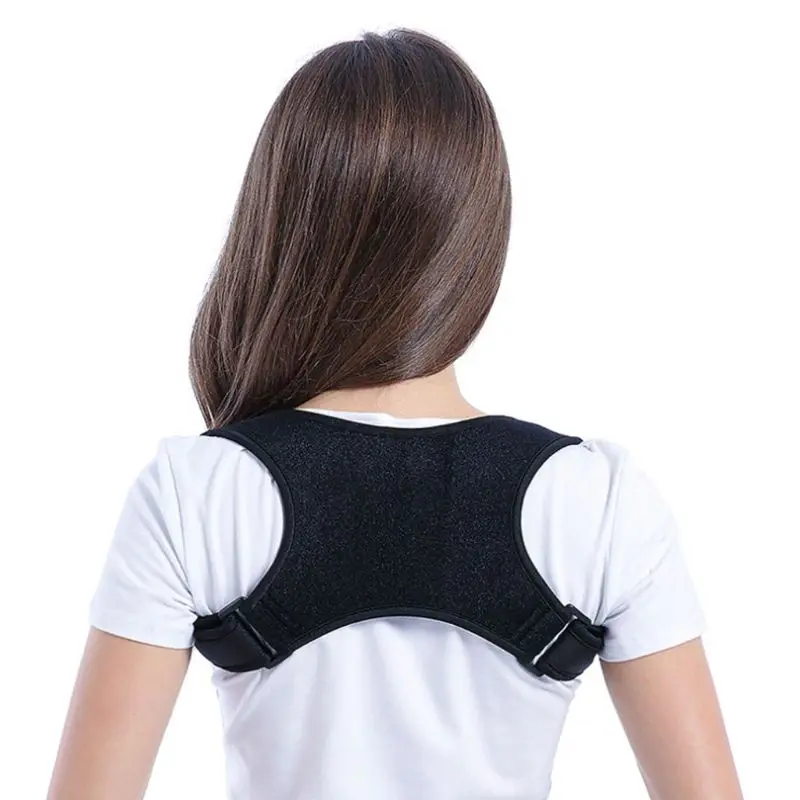 

Women Men Child Adjustable Hook Back Clavicle Brace Posture Corrector Fixer Spine Shoulder Support Bandage Belt Orthosis Corset