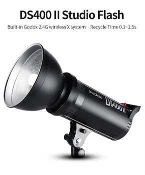 

Godox DS400II 400Ws Studio Flash Light GN76 Bowens Mount Photography Studio Flash For Professional Photography CD50 A04