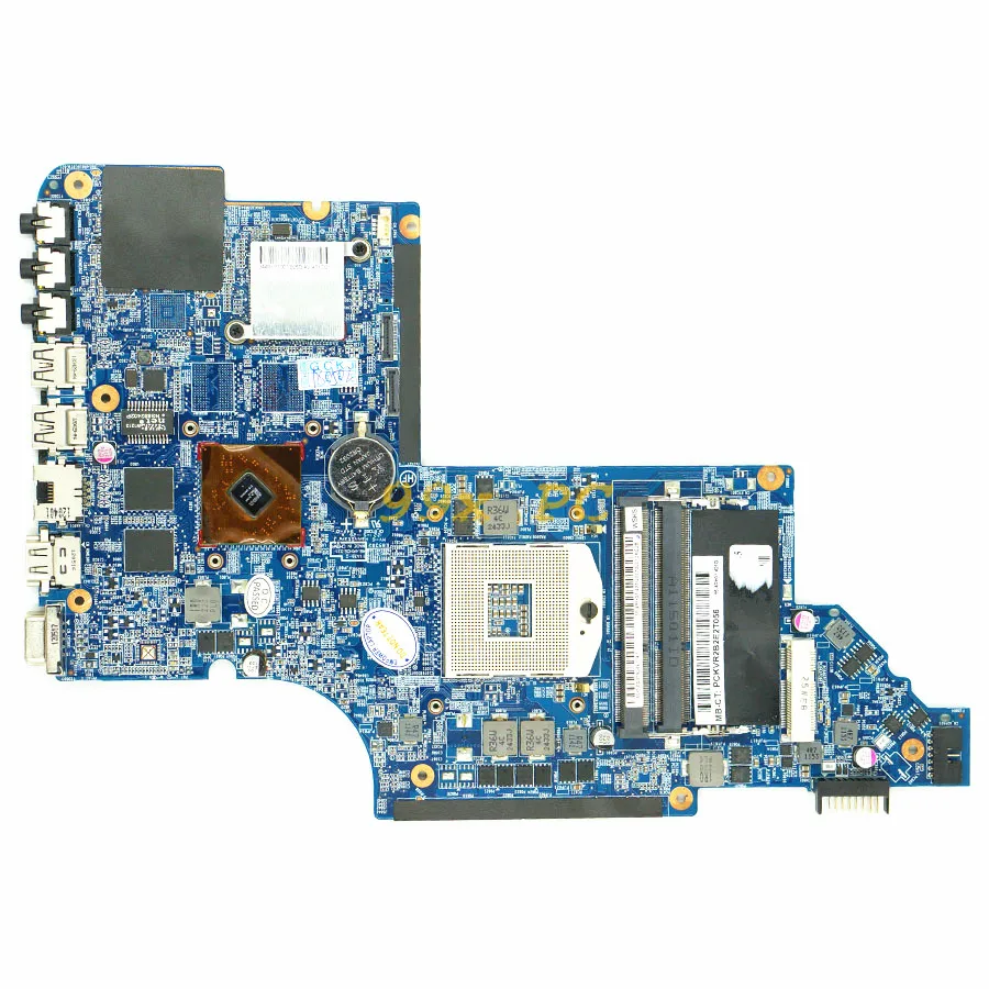 Материнская плата для ноутбука hp Pavilion DV6 DV6-6000 материнская 641487-001 HM65 W/HD6490 GPU DDR3 тест