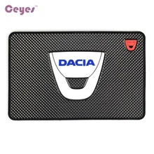 Accesorios de estilo de coche ceeyes, pegatina para coche, funda para Dacia Duster Logan Sandero Stepway Lodgy Mcv 2 Dokker, insignia de estilo de coche