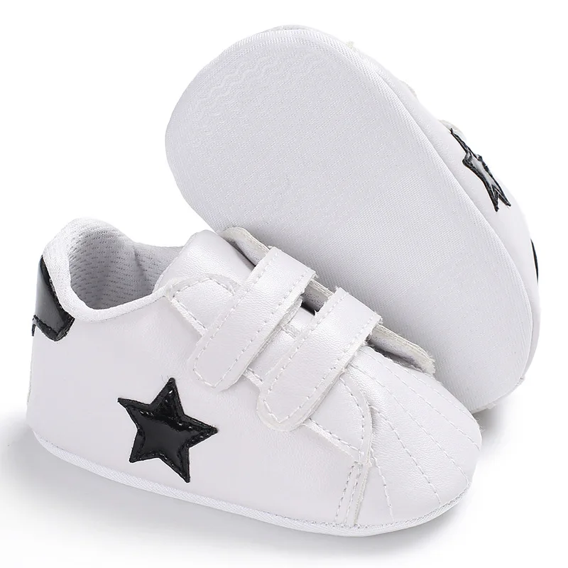 Newborn Soft Soled Anti slip Star Sneakers Baby Boy Girl Toddler Crib ...