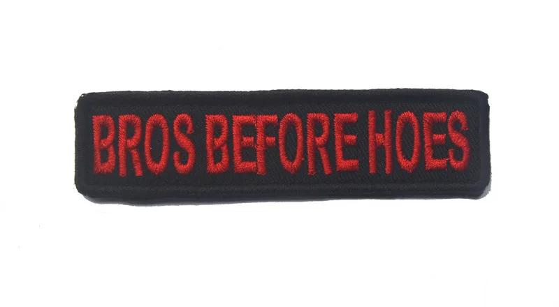 Bros Before Hoes стандартное введение, значки, волшебные наклейки для рюкзаков, значки на булавке, значки на эполеты для вышивки одежды