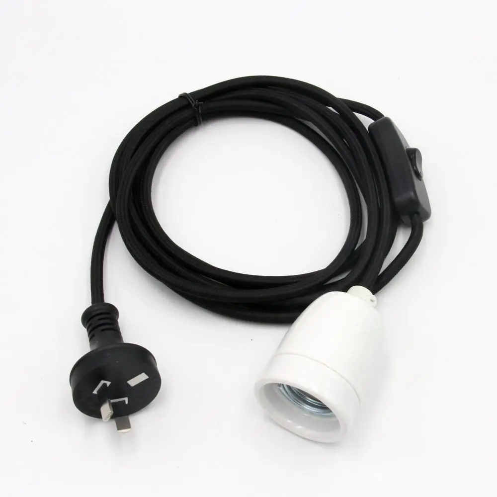 AU plug power cord with E27 Socket