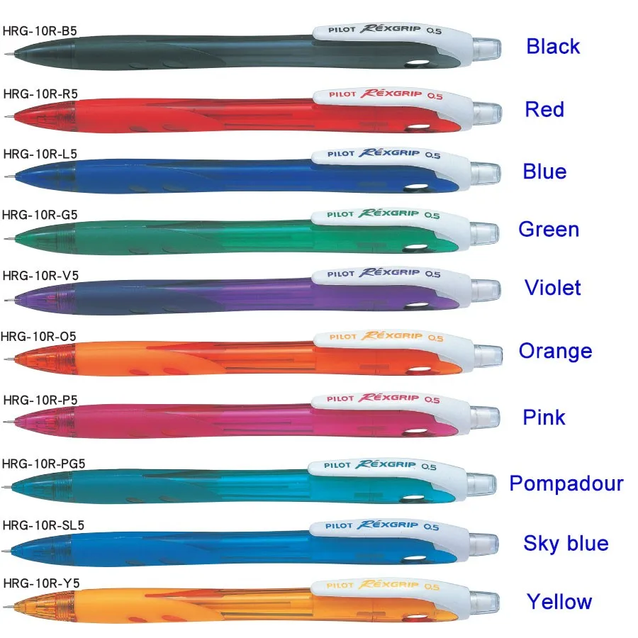 0-5-Mechanical-Pencil-Original-Japan-Pilot-HRG-10R-office-and-school-stationery-3pcs-lot-FREE (1)