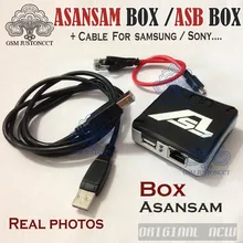 Новейшая vesion коробка asb/адаптер asan sam для samsung flash& unlock, для blackberry& sony Ericsson(в комплекте 2 кабеля