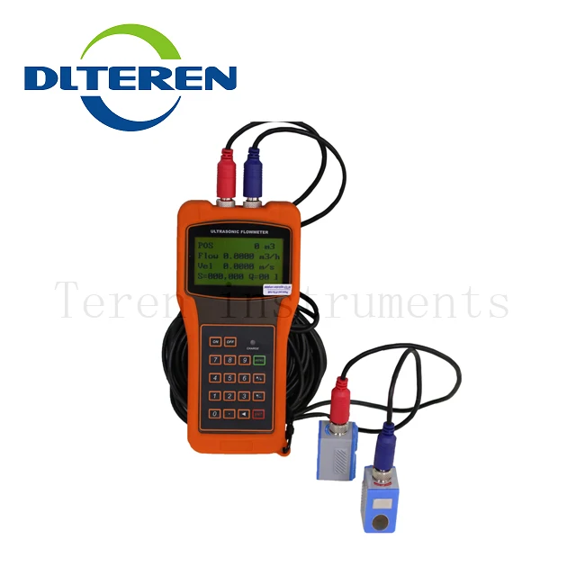 Teren DTI 200H S 1 + M1 (DN15 ~ dn700мм) высокая точность измерения потока Портативный Зажим на