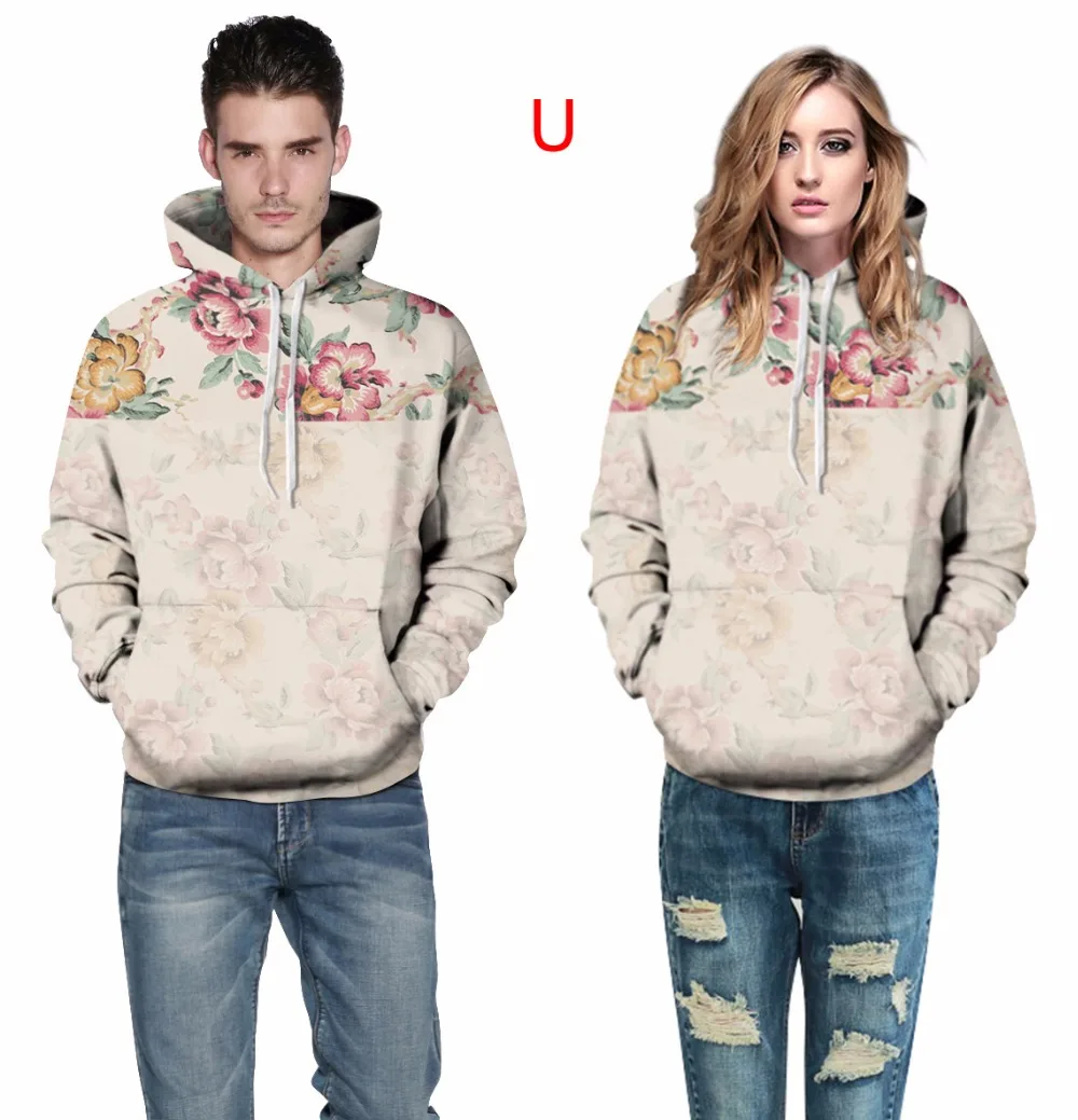 3D flower 2 hoodies sweatshirts (7)