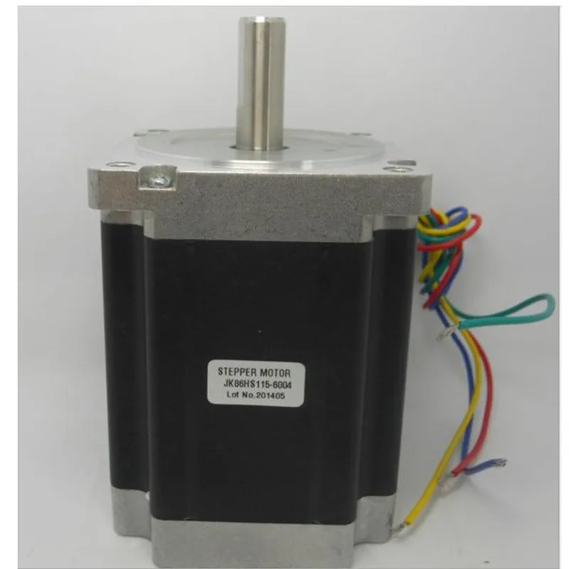 

1pcs Nema34 Stepper Motor 86HS115-6004 8.7N.m 6A Nema 34 motor 1240 Oz-in for CNC engraving machine high torque 3d print