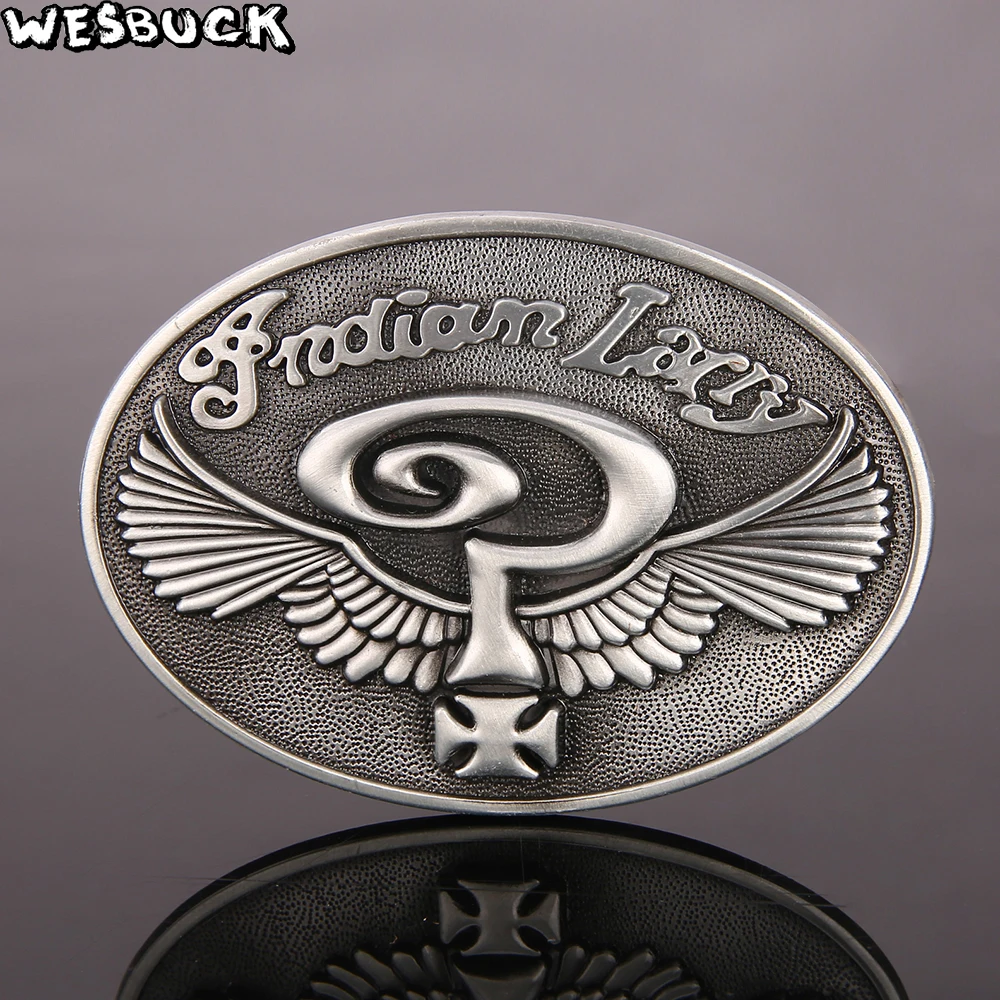 

WesBuck Brand Wholesale Indian Larry Motorcycle Belt Buckle 5Pcs MOQ