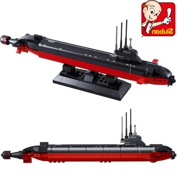 Sluban 193 Pieces Nucleaire Alimente Sous Marin Armee Marine Missile Balistique Atomique Ssbn Figurine Bebe Jouets Pour Enfants 005 Aliexpress
