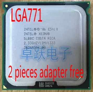 Процессор Intel Xeon E5410 e5410 2 33 ГГц/12 МБ/80 Вт/1333 процессор похожий на LGA771 Core Quad Q8200