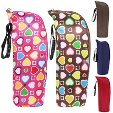350ml Baby Bottle Insulation Holder Bag Water Bottle Warmers Baby Stroller Hanging Bags Travelling With Baby Kids Care Organizer