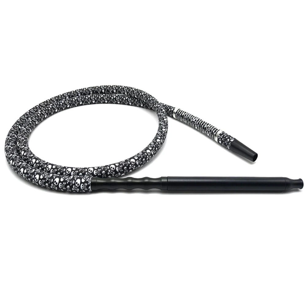 LOMINT алюминиевый наконечник для рта силиконовый кальян шланг с пружиной Чича