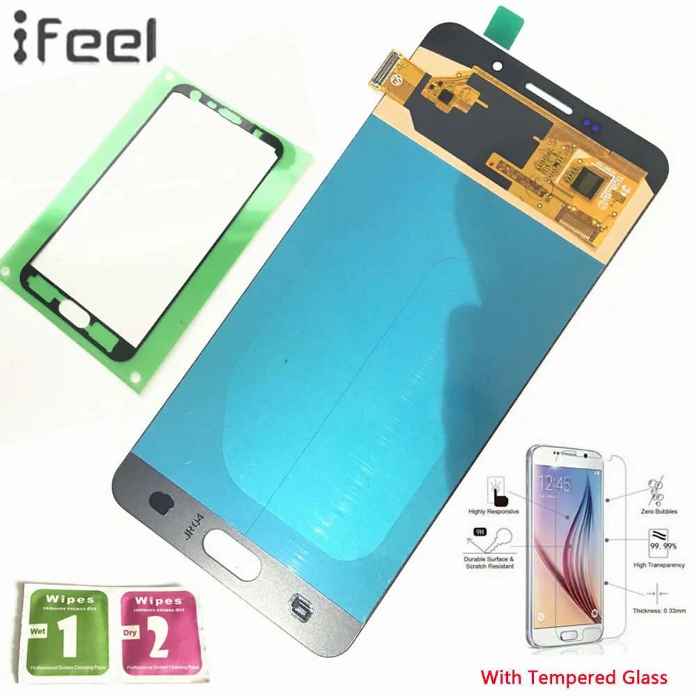 

IFEEL 100% Tested Working LCD Display Touch Screen Digitizer Repair For Samsung Galaxy A7 A710 2016 A710F Super AMOLED Display