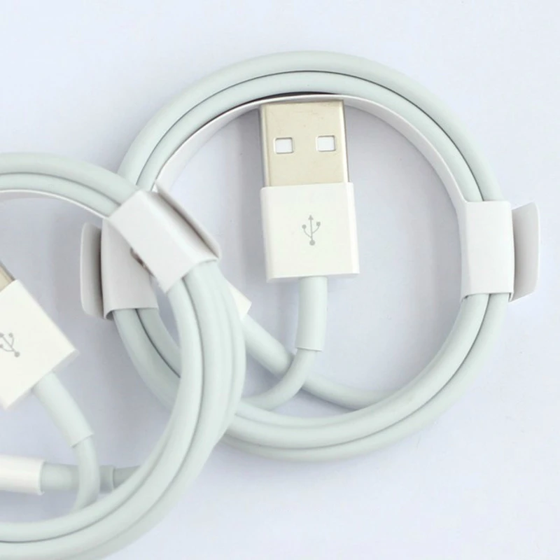 

USB Cable for iPhone 6s 6 7 8 Plus X Xs Max 5 5s 5c SE Charger Cables 2.4a Fast Charging Data Cord For Apple Lightning 8pin Wire