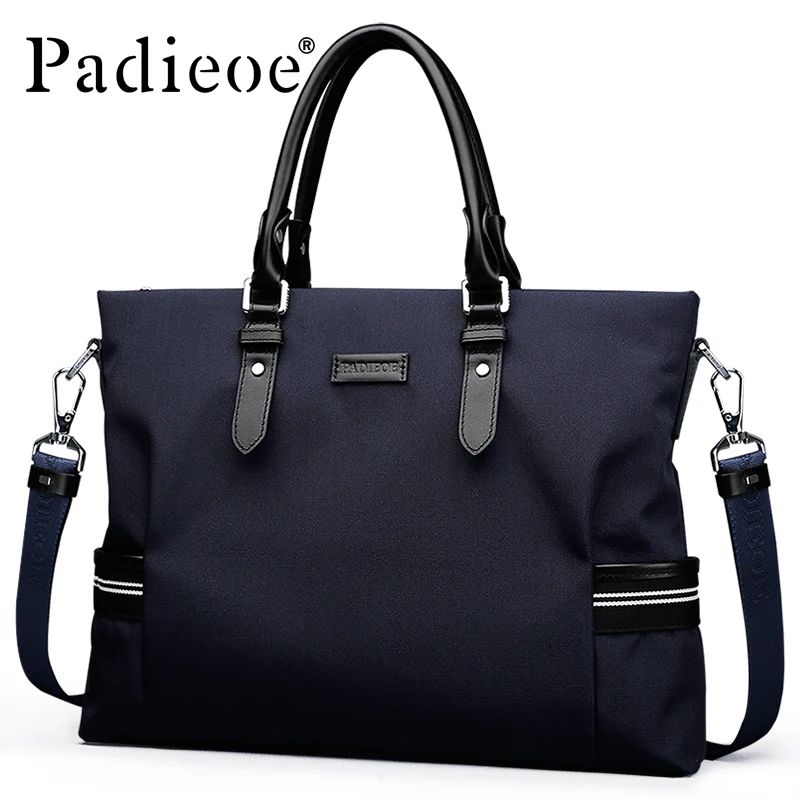 

Padieoe men bag briefcase computer bag messenger handbag jobs waterproof canvas