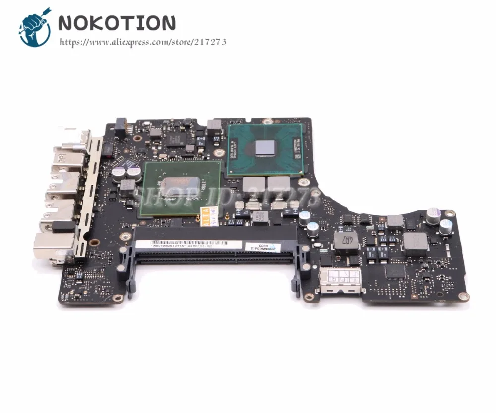 NOKOTION 820-2567-A лоджик борд для MacBook pro A1342 Материнская плата ноутбука 2009 год MCP79MXT-B3 DDR3 P7550 2,26 ГГц Процессор