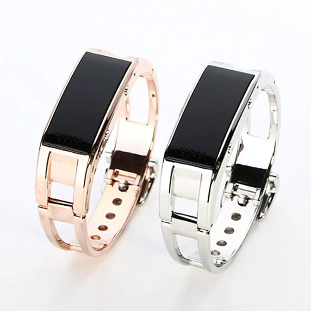 

D8/D8S Fitness Smart Bracelet Steel Smart Bracelet OLED Clock Display Bluetooth Smart Wristband For IOS Android Sport Watches