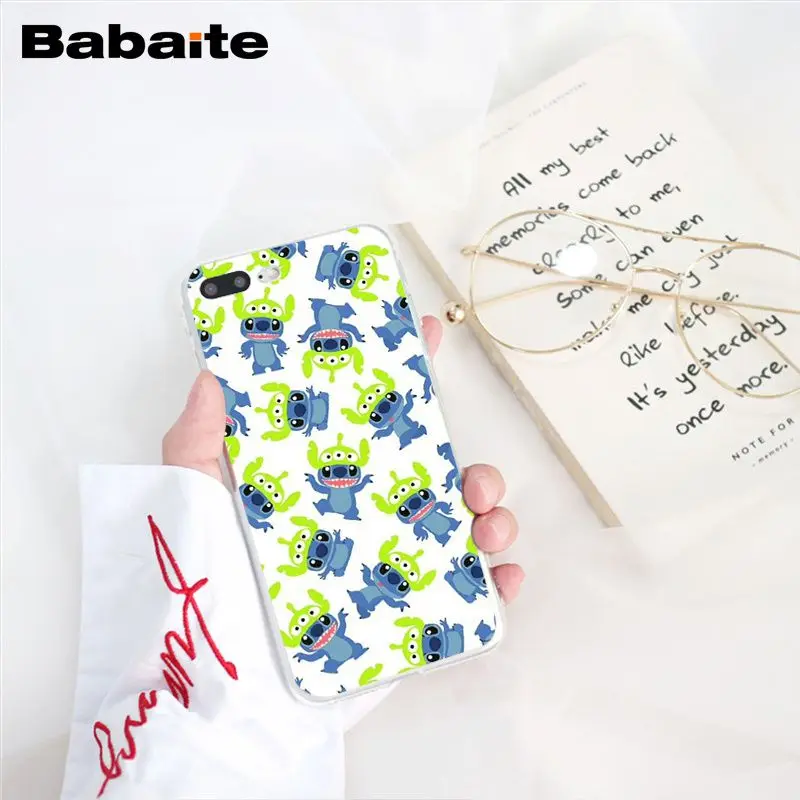 Babaite cute cartoon Lilo Stitch TPU Phone Case Cover Shell for iPhone 8 7 6 6S Plus 5 5S SE XR X XS MAX 10 Coque Shell Babaite cute cartoon Lilo Stitch TPU Phone Case Cover Shell for iPhone 8 7 6 6S Plus 5 5S SE XR X XS MAX 10 Coque Shell