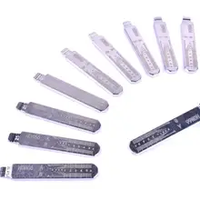 10 шт. Выгравированная линия ключ лезвие для флип пустой ключ лезвие 25 HON66FH для Accord