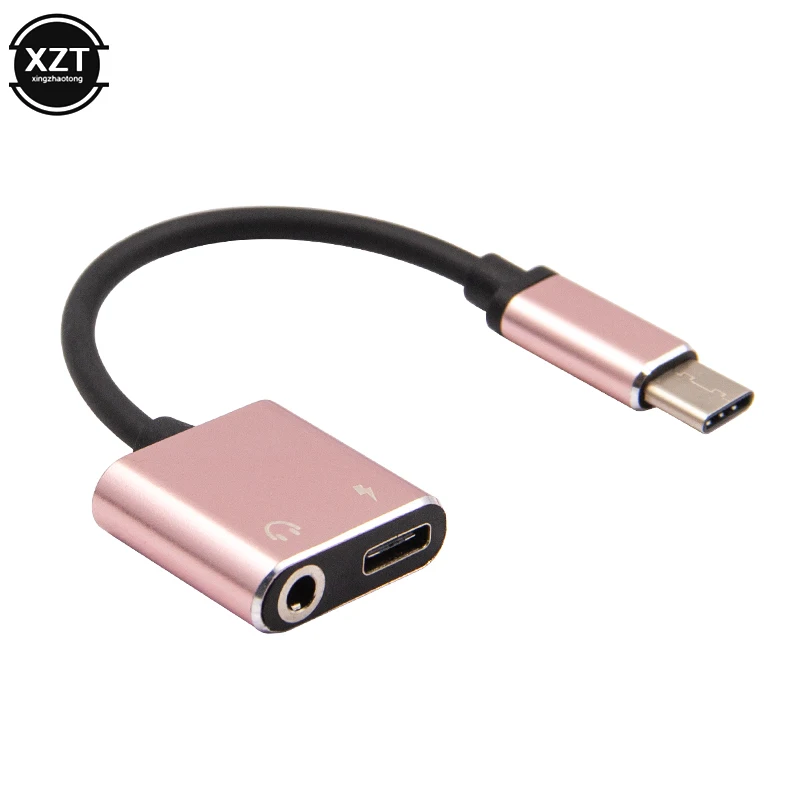 Горячий USB Тип C до 3 5 мм aux адаптер зарядный c jack конвертер для Huawei P20 Xiaomi 6 8|Кабели