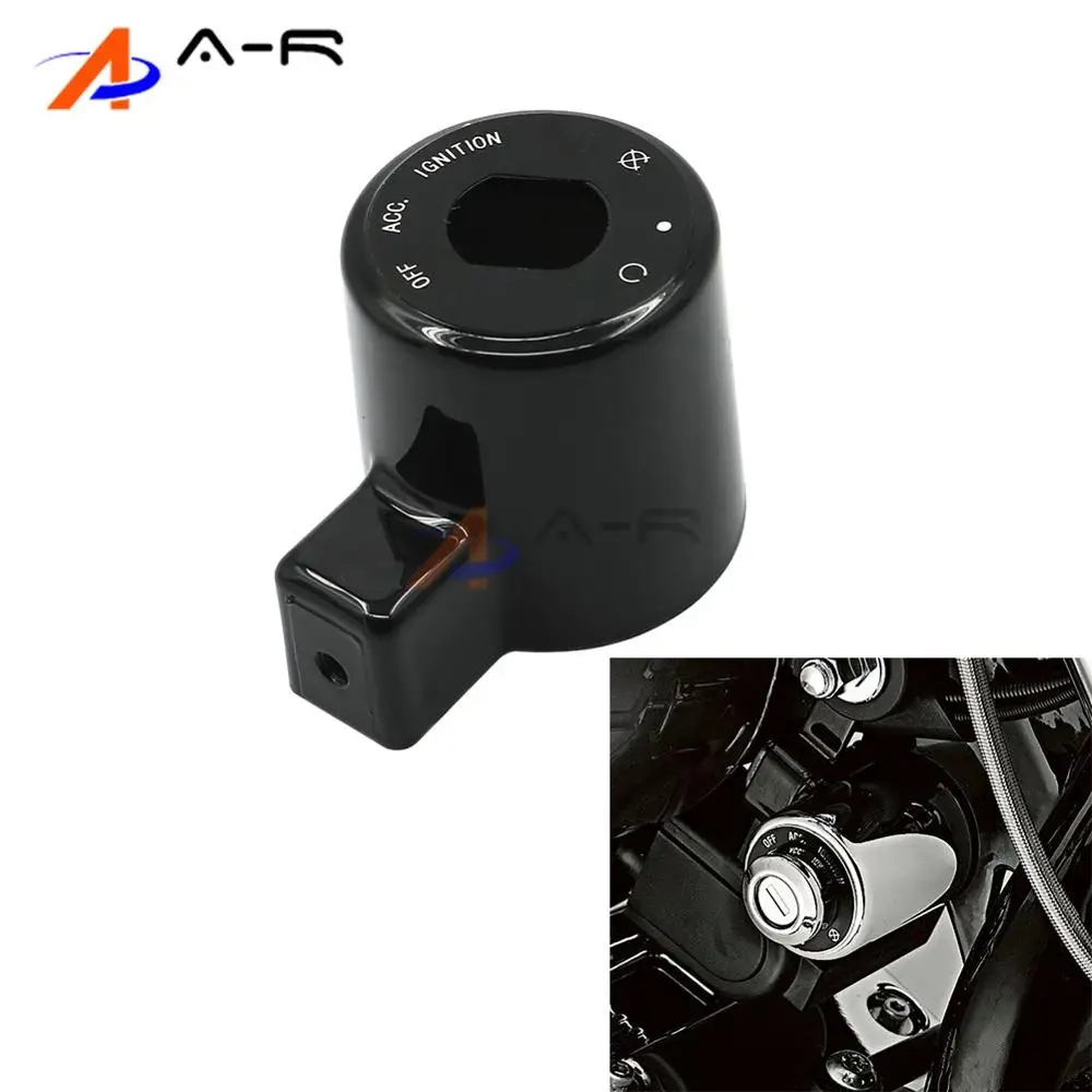 Motorcycle Ignition Switch Cover For Harley Davidson Sportster 48 72