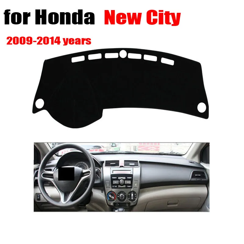 Коврик для приборной панели автомобиля Honda new city 2009-2014 половина крышки защита от