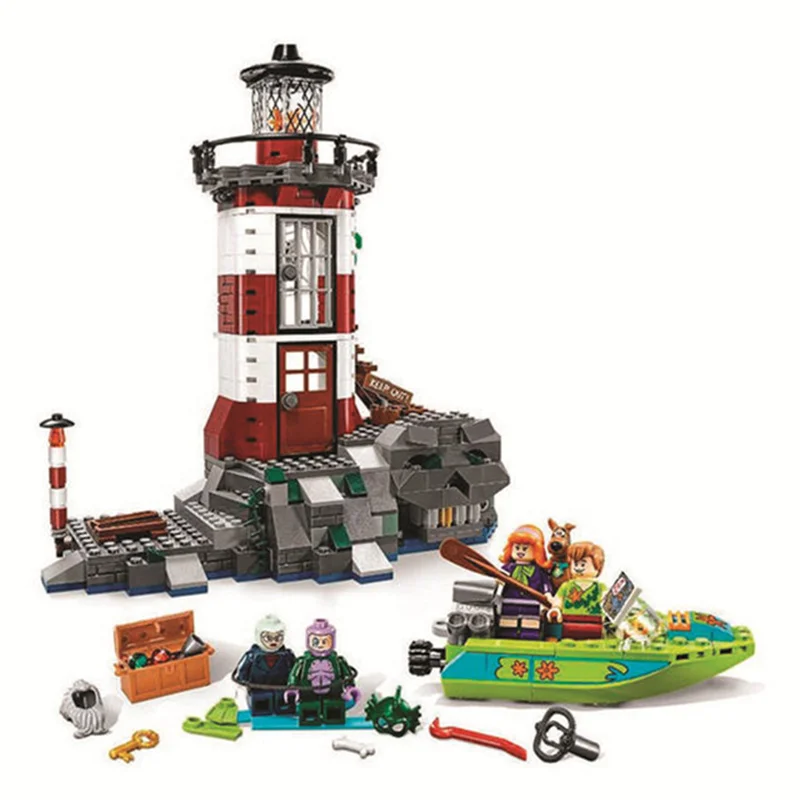 Лидер продаж детские развивающие игрушки сигнальная башня катер строительные блоки модель игрушки для мальчиков день рождения лучший