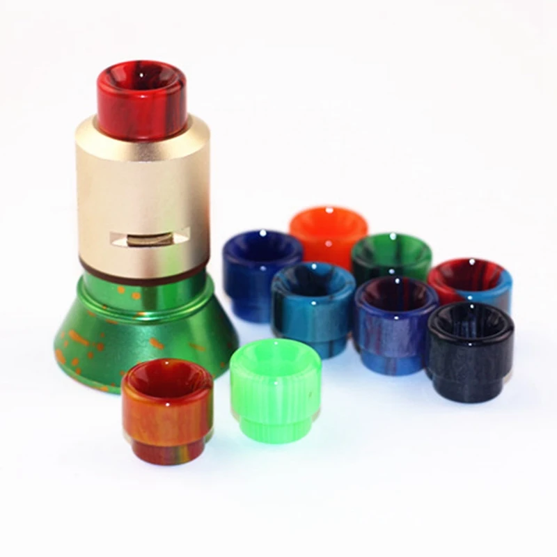 

810 Resin Drip Tip High Quality Drip Tip For 810 Thread Atomizer Kennedy 24 GOON 528 Battle Atomizer