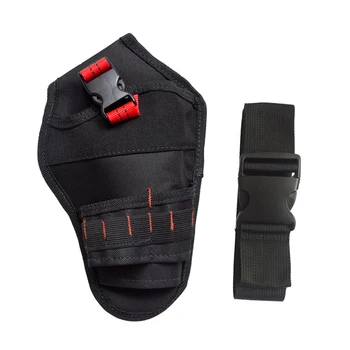 

Oxford Holder Waist Pocket Screwdriver Electric Work Drill Tool Bag Kit Organizer Portable T Handle Fanny Packs Belt Maintenance