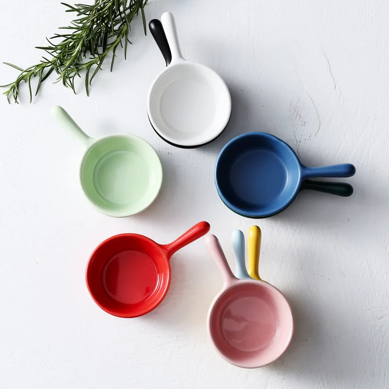 

Ceramic sauce dish home with handle seasoning dish soy sauce vinegar sauce discs small dish