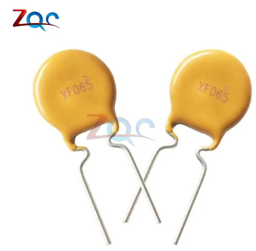 

10Pcs 0.65A 250V 650mA PolySwitch Resettable Fuse Poly Switch Fuse Polyfuse