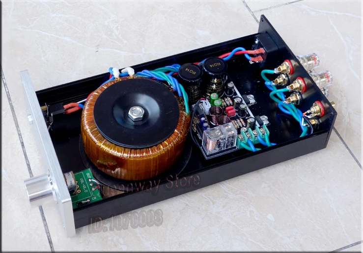 LM1875 LM3886 HIFI усилитель с OMRON контуром 25A выпрямитель мост гейнкарта классический