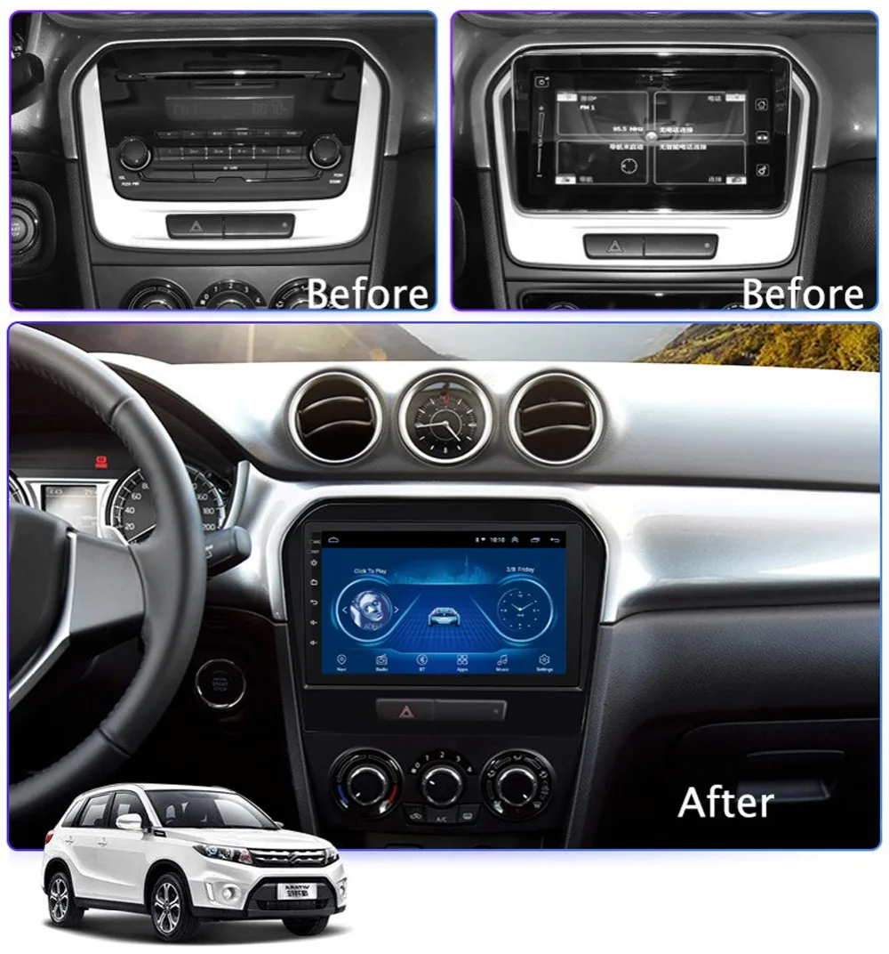 Perfect Super Slim Touch Screen Android 8.1 radio GPS Navigation for Suzuki Grand Vitara headunit tablets Stereo Multimedia Bluetooth 0 Perfect Super Slim Touch Screen Android 8.1 radio GPS Navigation for Suzuki Grand Vitara headunit tablets Stereo Multimedia Bluetooth 0
