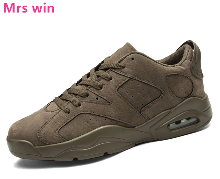 

New Outdoor Style Men Sneakers Air Running Shoes Leather Male Camping Waterproof Breathable Non - Slip Platform Shoes