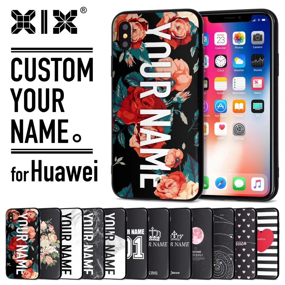 

XIX for Huawei Mate 20 Pro DIY Cover for Huawei P20 Lite Case P9 P10 P20 Pro Plus Customized for Honor 7X 8X 9 10 Mate 10 Lite