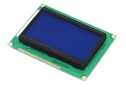 

LCD Board 12864 128X64 5V blue screen display ST7920 LCD module for 100% new original