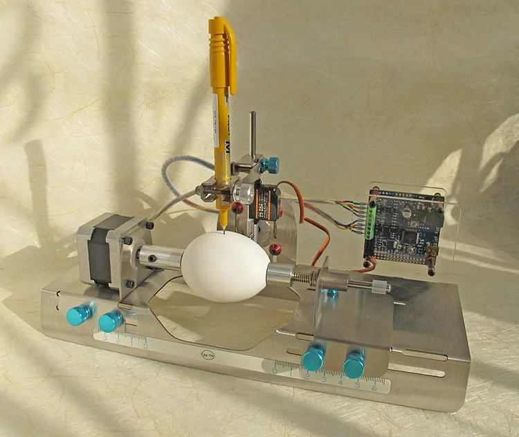 

Easter egg robot for eggbot 3d printer draw egg machine 2015
