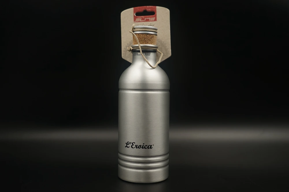 New Elite L'Eroica Bike Cycling Vintage Aluminium Water Bottle 600ml 