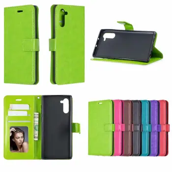 

10pcs/lot Leather Crazy Horse Wallet cover Case for Samsung S10 lite e A9s A8s A70 2018 S9 plus M10 M20 M30 A10 A20 A30 A40 A50