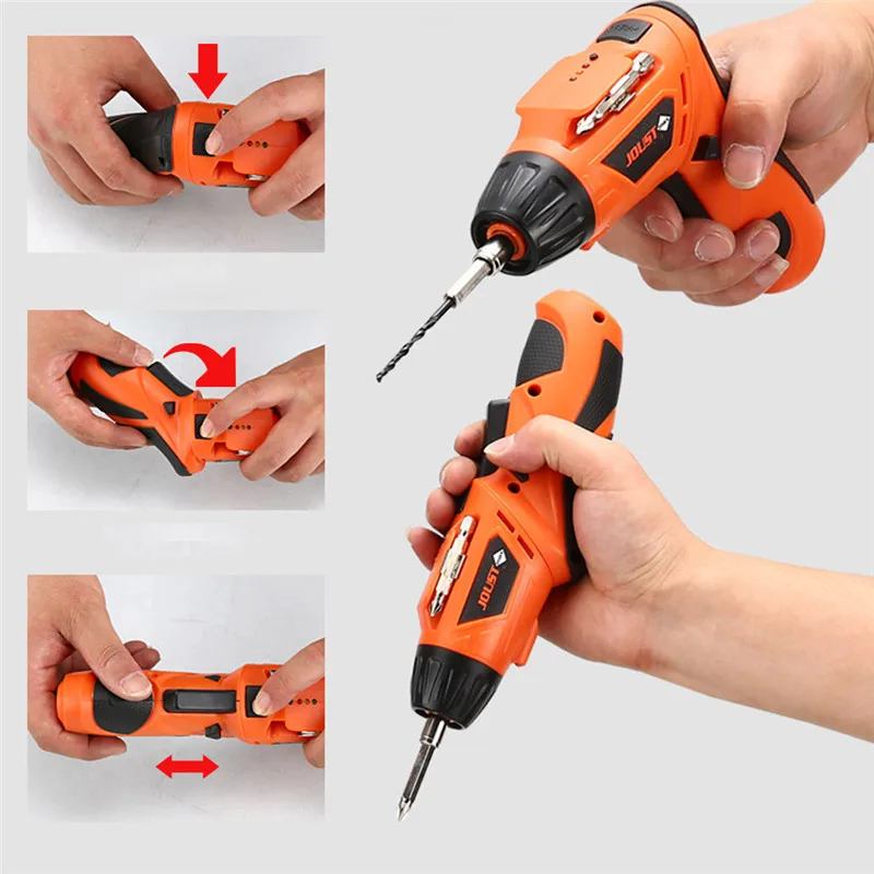 4.2V USB Electric Screwdriver Multifunction Rechargeable Torque Adjustment Lithium Portable Hand Drill  Screwdriver Suit Tools (3)