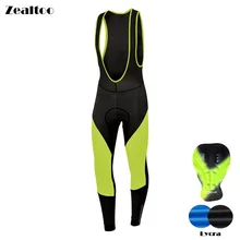 Zealtoo весна осень мужские Ropa Ciclismo Mtb Велоспорт комбинезон длинные велосипедные колготки гелевые мягкие дышащие велосипедные брюки ciclismo