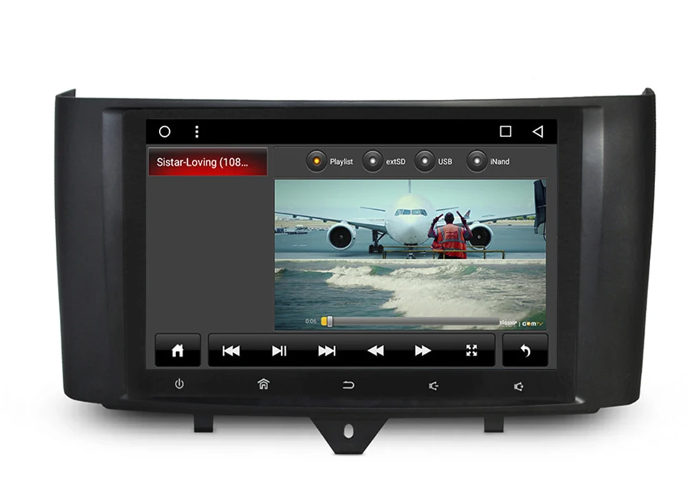 Cheap Aoluoya IPS RAM 2GB+32GB Android 7.1 CAR DVD GPS Player For Mercedes Benz Smart 2010 2011 2012 2013 2014 2015 Radio multimedia 4