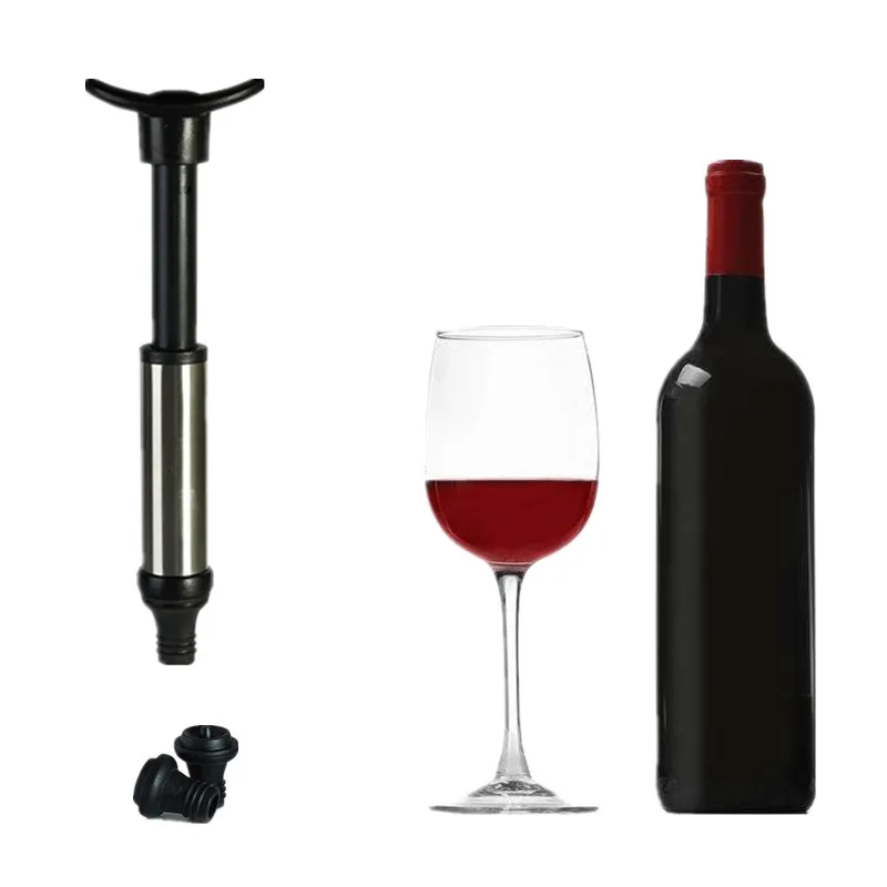 Vacuum Stopper Red Wine Bottle Air Exhaust Pump Champagne Whisky Vacuum
