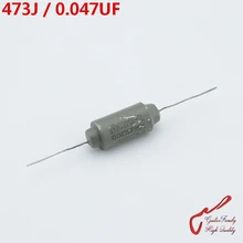 1 шт. гитарный семейный 473J 0,047 мкФ 400 В тональный масляный конденсатор(бумажный масляный конденсатор) для электрогитары бас