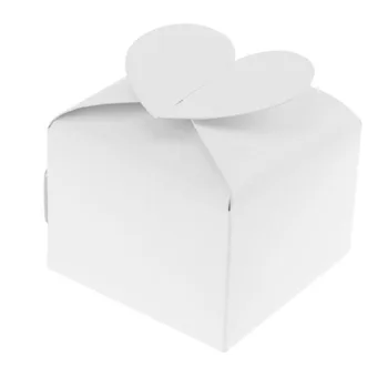

Dabonas 50pcs/lot DIY Mini Cake Box Pearl Paper Gift Box Packaging Multi color Candy Box for Kids