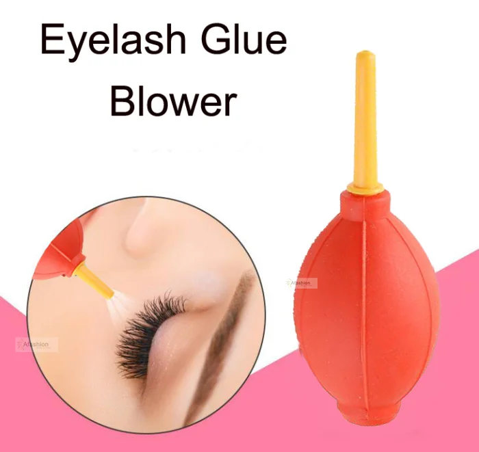 

1pc False Eyelashes Glue Blower Natural Individual lash Extension Dryer Blowing Balloons Manually drying device Tools