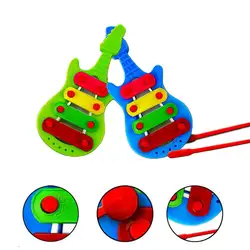Монтессори Обучающие, музыкальные инструменты 4-Примечание Ксилофоны детские игрушки для малышей обучения питания для Детский подарок без